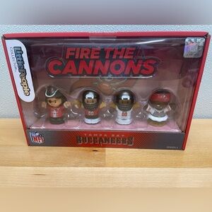 Tampa Bay Buccaneers Fisher-Price Little People Collector 4 Pc NFL Football